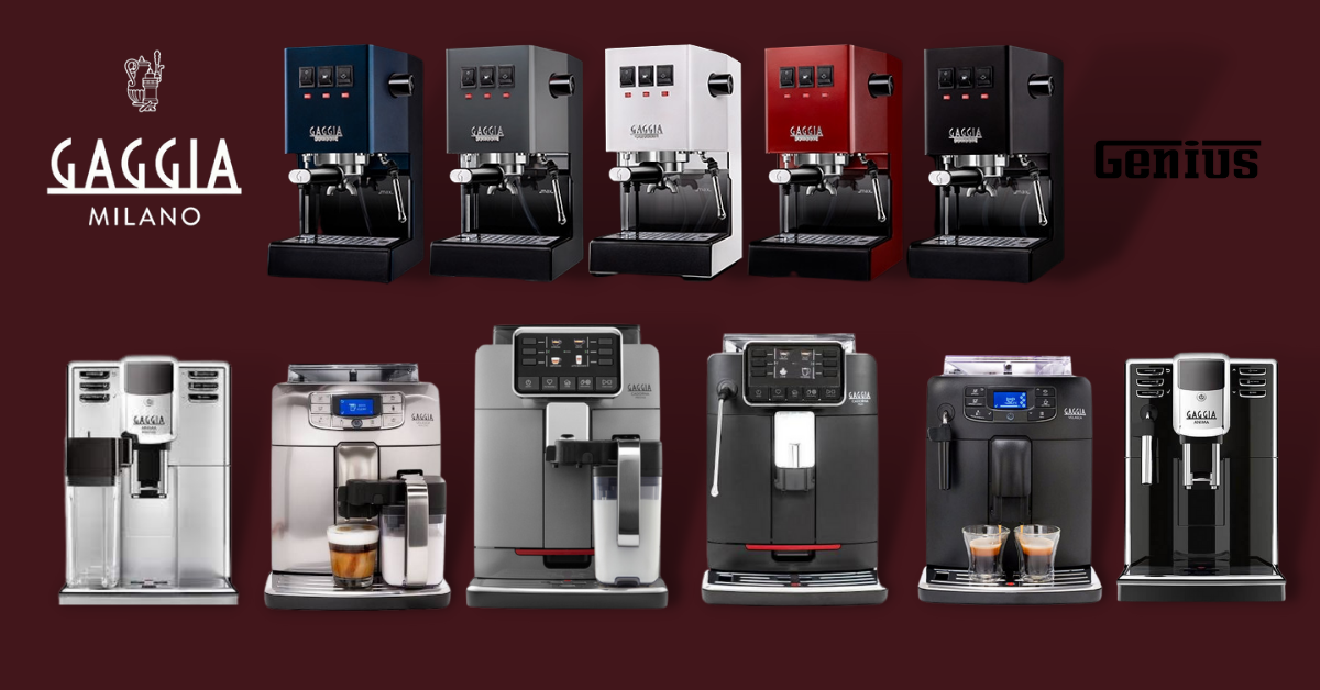 Sanremo Coffee Machines, Gaggia Coffee machines, Delonghi Coffee machines