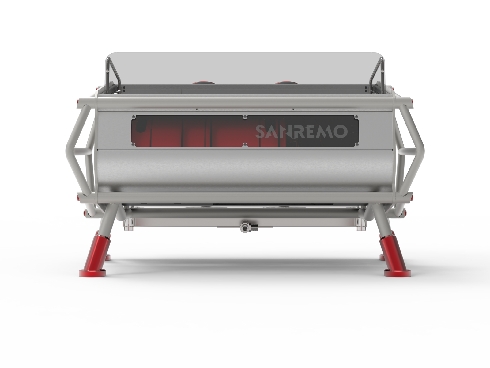 Sanremo CR Naked 2 gr steel & red