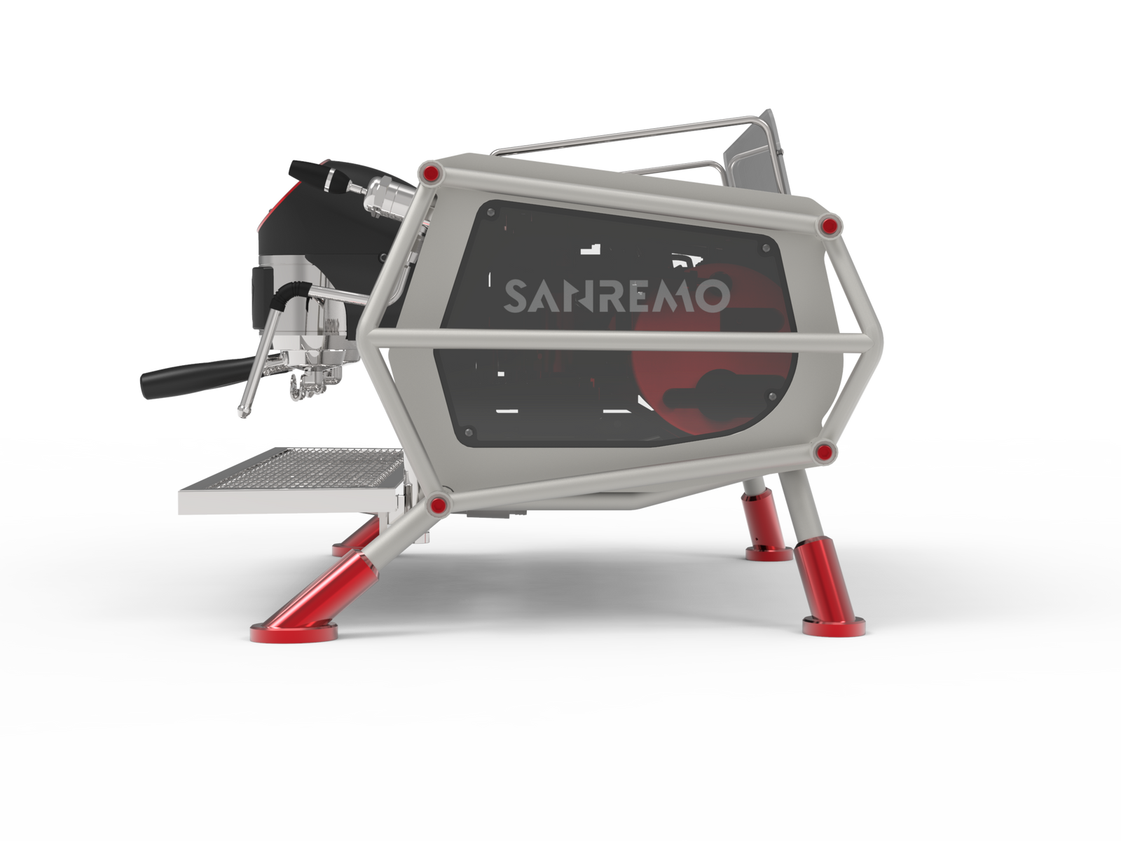 Sanremo CR Naked 2 gr steel & red side