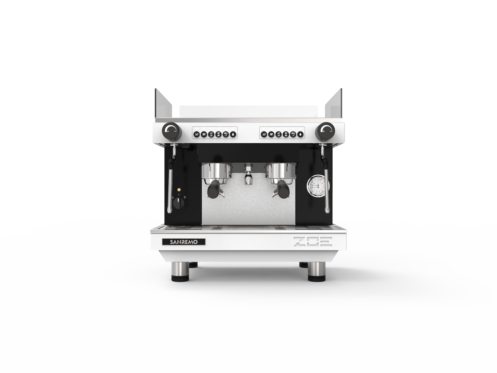 Sanremo ZOE Compact Espresso Machine White Front