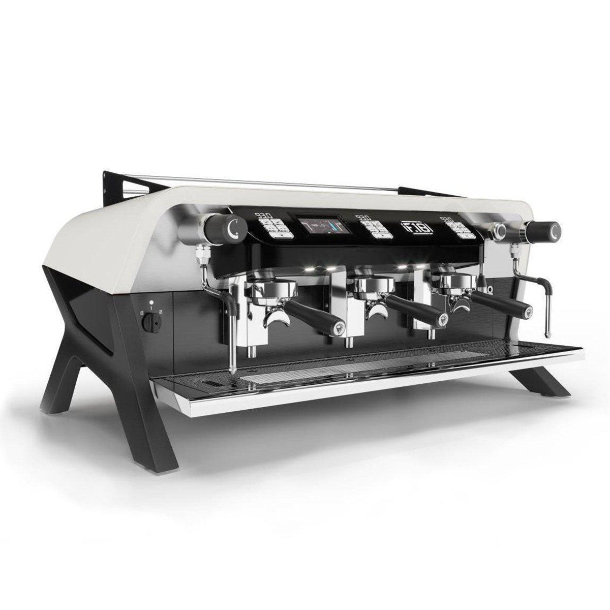 Sanremo F18 Espresso Machine Single Boiler 3 Groups Black