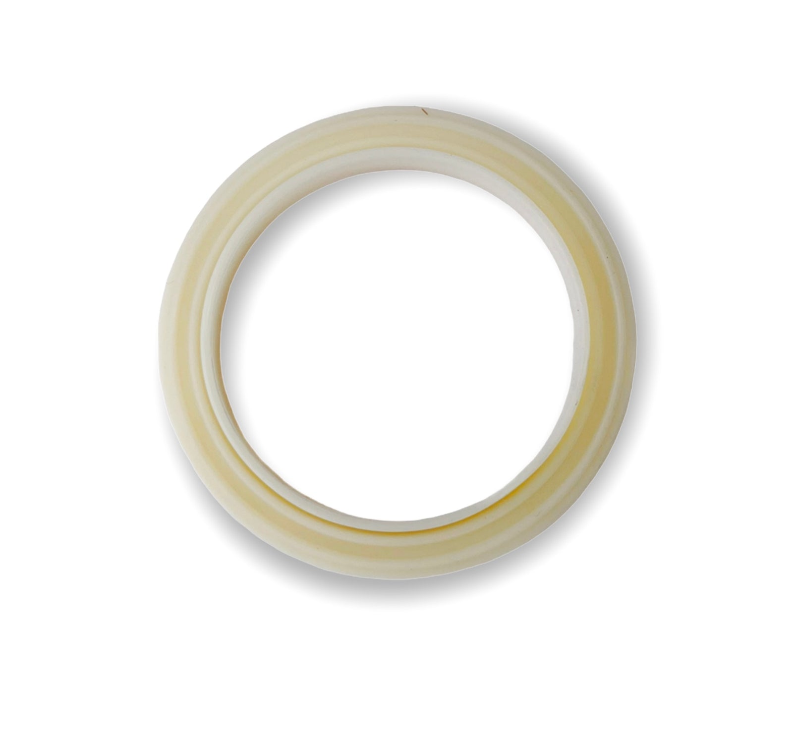 54mm Steam Ring - BES840/860/870 (BPBES86002.6)  OEM part  Group seal for Breville home machines  Suitable for BES840, 860 and 870  Specifications:   external ø 65 mm internal ø 49 mm thickness 6.8 mm thickness with lip 10 mm for units 54 mm in white/yellow silicone Suitable for Breville BES870, BES878, BES880 SKU: SP0001474 (BPBES86002.6)