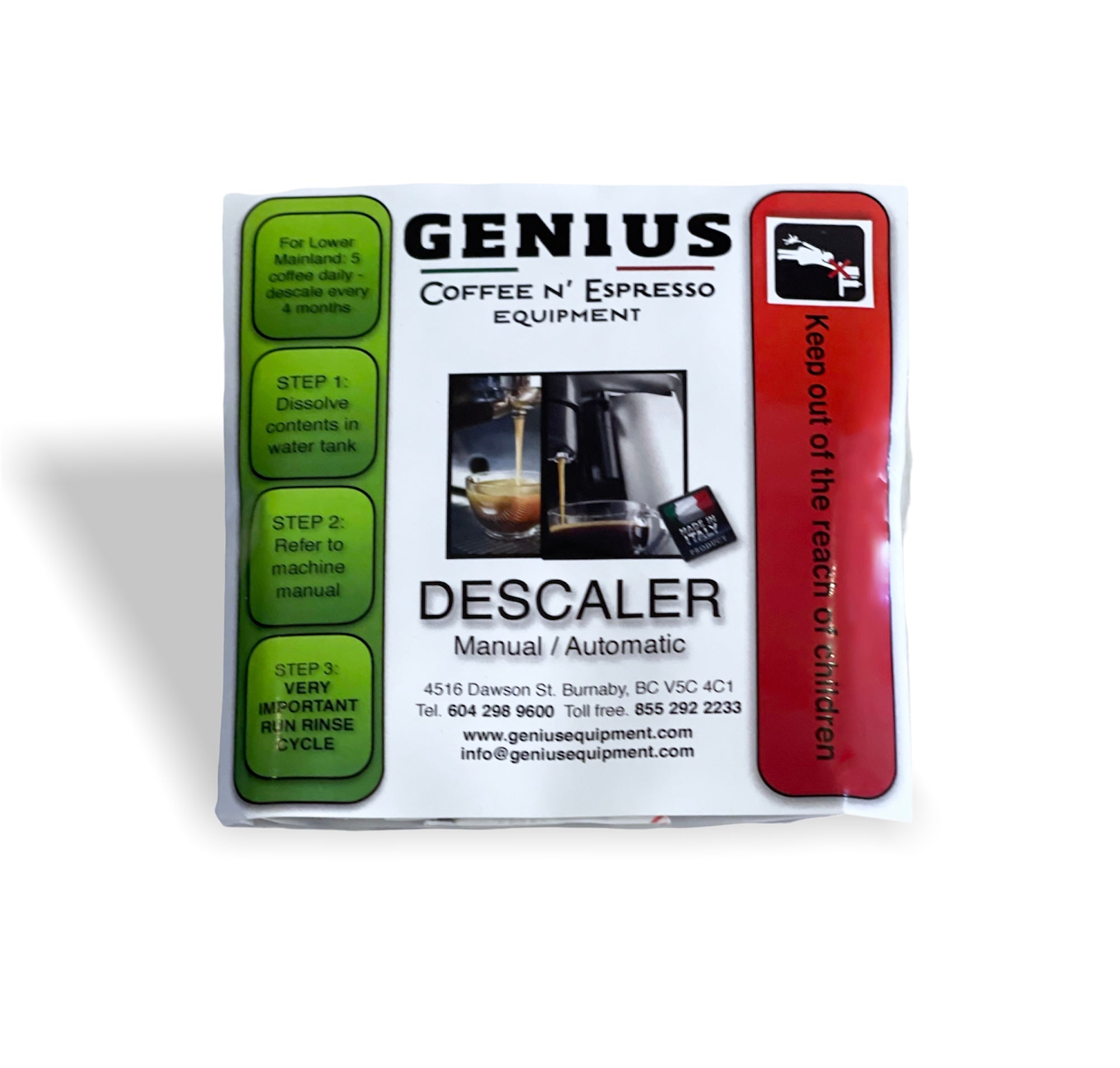 Genius Descaler 3 Pack